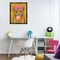 Stupell Industries Trendy Cheetah & Bow Framed Floater Canvas Wall Art Design by Lisa Perry Whitebutton